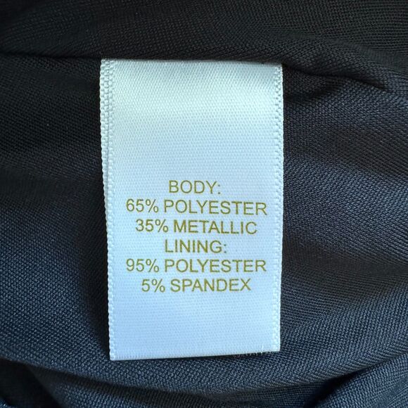 House of Harlow | Black Crop Top & Maxi Skirt Set One Shoulder Size Medium NWT - Picture 10 of 13